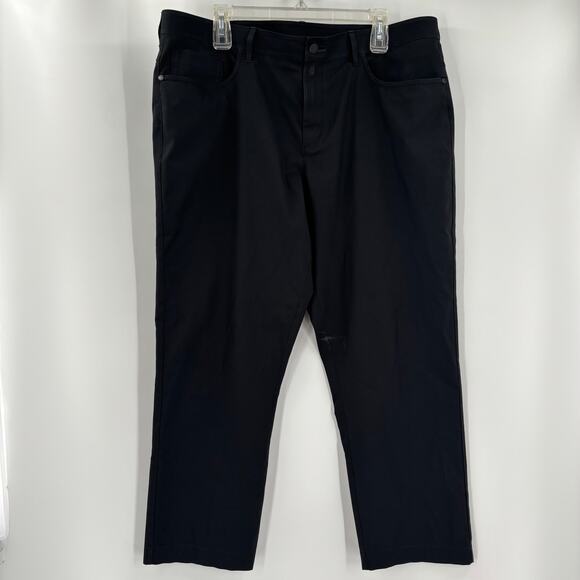 Public Rec Mens 38x26 Straight Black 5 Pocket All Day Everyday Pants - Picture 5 of 6